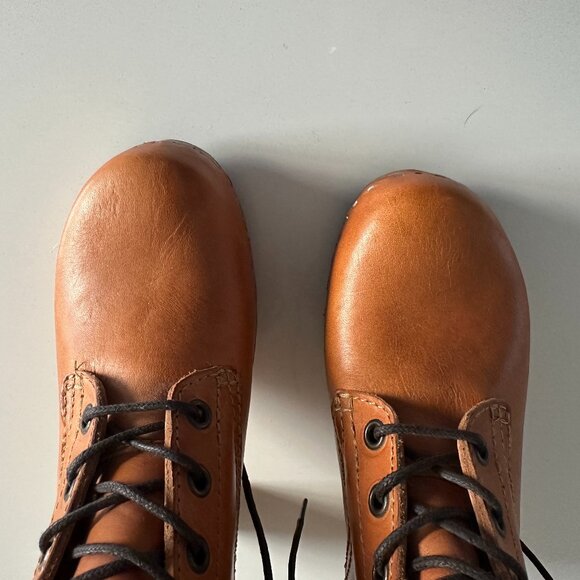 Sweedish Hasbeens Lace-Up Ankle Boot in Natural Leather Size EU 36 - Picture 4 of 11